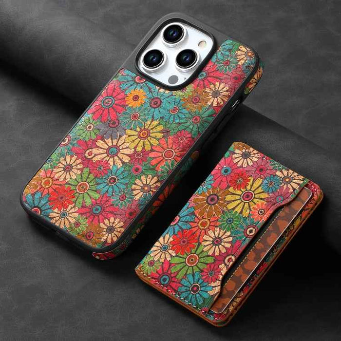 For iPhone 16 Pro MagSafe Detachable Card Slot Holder Phone Case(Green)