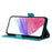 For iPhone 17 Pro Embossed Rose RFID Anti-theft Leather Phone Case(Light Blue)