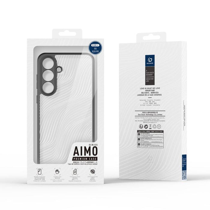 DUX DUCIS Aimo Series TPU + PC Frosted Feel Phone Case, For Samsung Galaxy S25 FE 5G