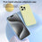 For iPhone 16 Precise Hole Liquid Silicone Jelly Color Full Coverage Phone Case(Fluorescent Green)