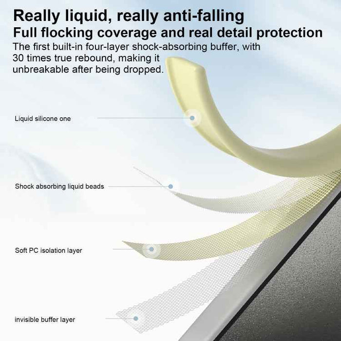 For iPhone 16 Plus Precise Hole Liquid Silicone Jelly Color Full Coverage Phone Case(Black)
