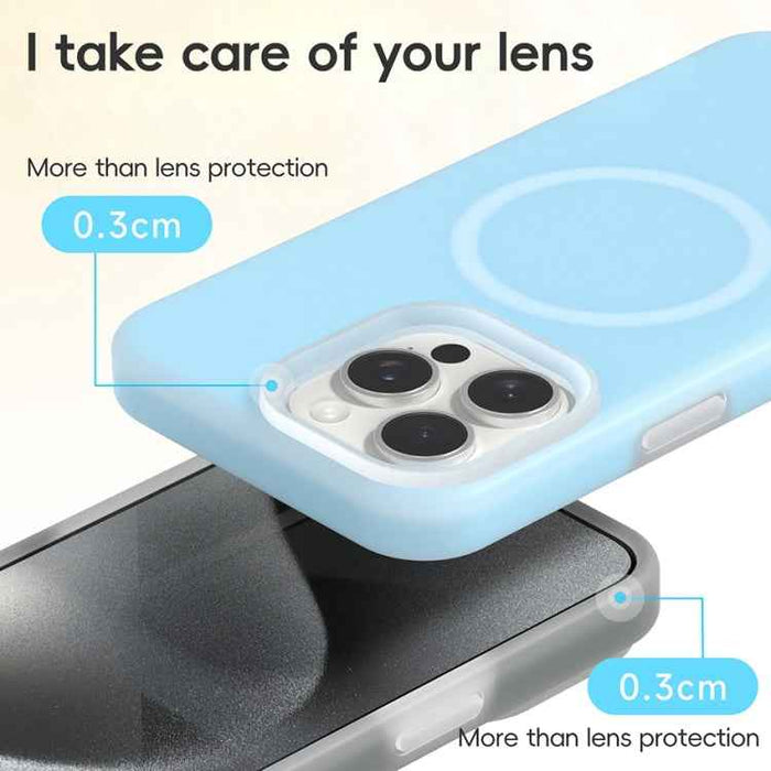 For iPhone 16 Pro Jelly Liquid Silicone MagSafe Magnetic Phone Case(Berry Powder)