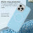 For iPhone 16 Pro Jelly Liquid Silicone MagSafe Magnetic Phone Case(Berry Powder)