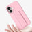 For iPhone 16 Liquid Silicone Holder Phone Case(Navy Blue)