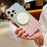 For iPhone 16 Plus Gradient Color MagSafe Airbag Full Coverage Phone Case(Rainbow)