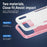 For iPhone 17 Pro Max Pioneer Armor Heavy Duty PC + TPU Phone Case(White+Pink)