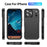 For iPhone 17 Pro Max Pioneer Armor Heavy Duty PC + TPU Phone Case(Black)