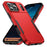 For iPhone 17 Pro Max Pioneer Armor Heavy Duty PC + TPU Phone Case(Red+Black)