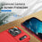 For iPhone 17 Pro Max Pioneer Armor Heavy Duty PC + TPU Phone Case(Red+Rose Red)