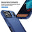 For iPhone 17 Pro Max Pioneer Armor Heavy Duty PC + TPU Phone Case(Blue)