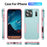 For iPhone 17 Pro Max Pioneer Armor Heavy Duty PC + TPU Phone Case(Green+Pink)