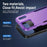 For iPhone 17 Pro Max Pioneer Armor Heavy Duty PC + TPU Phone Case(Purple+Black)