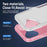 For iPhone 17 Pioneer Armor Heavy Duty PC + TPU Phone Case(White+Pink)
