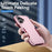 For iPhone 17 Pioneer Armor Heavy Duty PC + TPU Phone Case(Pink+Rose Red)