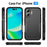 For iPhone 17 Pioneer Armor Heavy Duty PC + TPU Phone Case(Black)