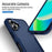 For iPhone 17 Pioneer Armor Heavy Duty PC + TPU Phone Case(Blue)