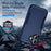 For iPhone 17 Pioneer Armor Heavy Duty PC + TPU Phone Case(Blue)