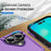 For iPhone 17 Pioneer Armor Heavy Duty PC + TPU Phone Case(Purple+Black)