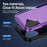 For iPhone 17 Pioneer Armor Heavy Duty PC + TPU Phone Case(Purple+Black)