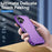 For iPhone 17 Pioneer Armor Heavy Duty PC + TPU Phone Case(Purple+Black)