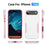 For iPhone 17 Air Pioneer Armor Heavy Duty PC + TPU Phone Case(White+Pink)