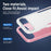 For iPhone 17 Air Pioneer Armor Heavy Duty PC + TPU Phone Case(White+Pink)