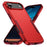 For iPhone 17 Air Pioneer Armor Heavy Duty PC + TPU Phone Case(Red+Rose Red)