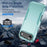 For iPhone 17 Air Pioneer Armor Heavy Duty PC + TPU Phone Case(Green)