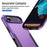 For iPhone 17 Air Pioneer Armor Heavy Duty PC + TPU Phone Case(Purple+Black)