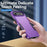 For iPhone 17 Air Pioneer Armor Heavy Duty PC + TPU Phone Case(Purple+Black)
