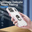For iPhone 17 Pro Max Pioneer Armor Heavy Duty PC + TPU Phone Case with Holder(White+Pink)