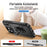 For iPhone 17 Pro Max Pioneer Armor Heavy Duty PC + TPU Phone Case with Holder(Black)