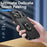 For iPhone 17 Pro Max Pioneer Armor Heavy Duty PC + TPU Phone Case with Holder(Black)