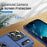 For iPhone 17 Pro Max Pioneer Armor Heavy Duty PC + TPU Phone Case with Holder(Blue)