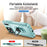 For iPhone 17 Pro Max Pioneer Armor Heavy Duty PC + TPU Phone Case with Holder(Green)