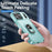 For iPhone 17 Pro Max Pioneer Armor Heavy Duty PC + TPU Phone Case with Holder(Green)