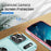 For iPhone 17 Pro Max Pioneer Armor Heavy Duty PC + TPU Phone Case with Holder(Green+Pink)