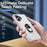 For iPhone 17 Pioneer Armor Heavy Duty PC + TPU Phone Case with Holder(White+Pink)