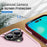 For iPhone 17 Pioneer Armor Heavy Duty PC + TPU Phone Case with Holder(Pink+Rose Red)