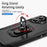For iPhone 17 Pioneer Armor Heavy Duty PC + TPU Phone Case with Holder(Black)
