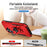 For iPhone 17 Pioneer Armor Heavy Duty PC + TPU Phone Case with Holder(Red+Black)