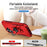 For iPhone 17 Pioneer Armor Heavy Duty PC + TPU Phone Case with Holder(Red+Rose Red)