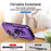 For iPhone 17 Pioneer Armor Heavy Duty PC + TPU Phone Case with Holder(Purple+Black)