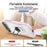 For iPhone 17 Air Pioneer Armor Heavy Duty PC + TPU Phone Case with Holder(White+Pink)