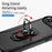 For iPhone 17 Air Pioneer Armor Heavy Duty PC + TPU Phone Case with Holder(Black)