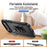 For iPhone 17 Air Pioneer Armor Heavy Duty PC + TPU Phone Case with Holder(Black)