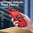 For iPhone 17 Air Pioneer Armor Heavy Duty PC + TPU Phone Case with Holder(Red+Rose Red)