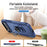 For iPhone 17 Air Pioneer Armor Heavy Duty PC + TPU Phone Case with Holder(Blue)