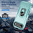 For iPhone 17 Air Pioneer Armor Heavy Duty PC + TPU Phone Case with Holder(Green)