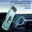 For iPhone 17 Air Pioneer Armor Heavy Duty PC + TPU Phone Case with Holder(Green)